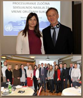 Training on investigating and processing of sexual violence as international crime successfully completed 