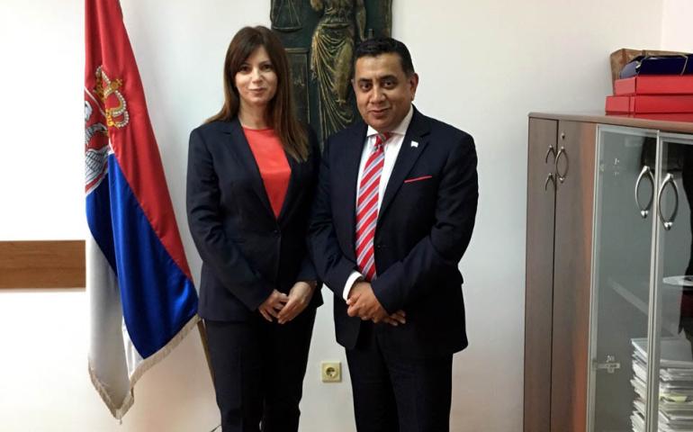 Лорд Вимблдон у посети Београду